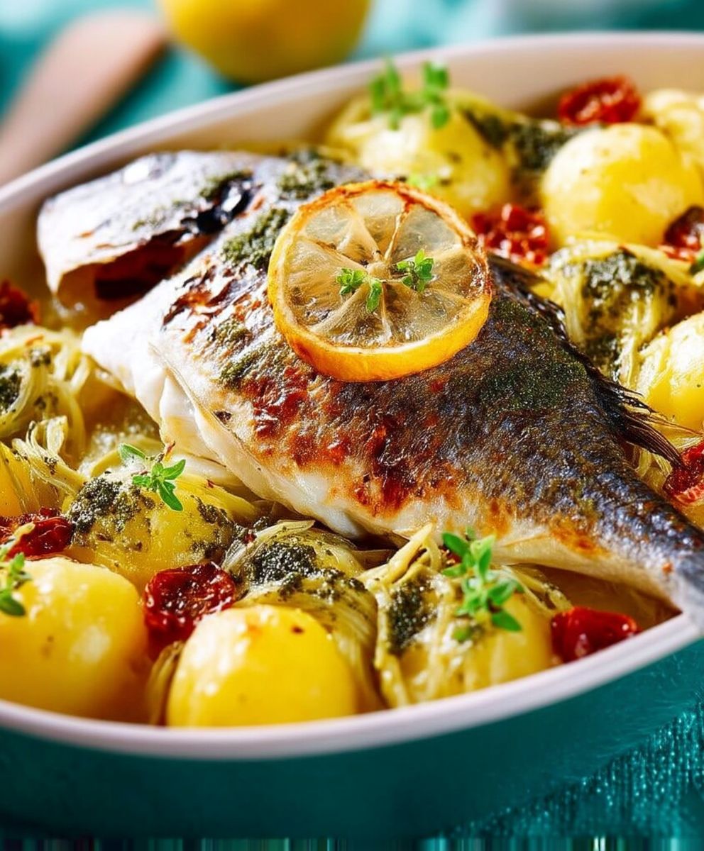 Dorade aux pommes de terre