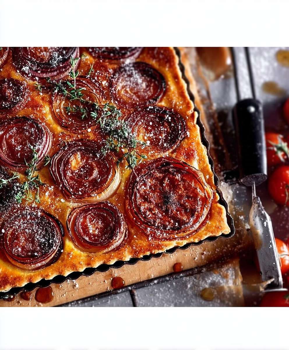 Tarte aux oignons facile
