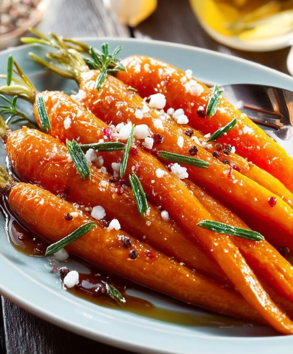 Carottes glacées maison