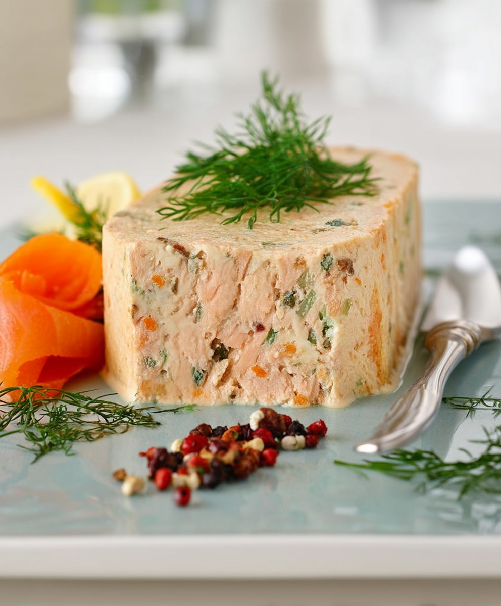 Terrine deux saumons