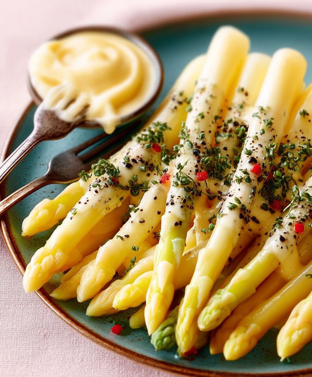 Asperges sauce mousseline