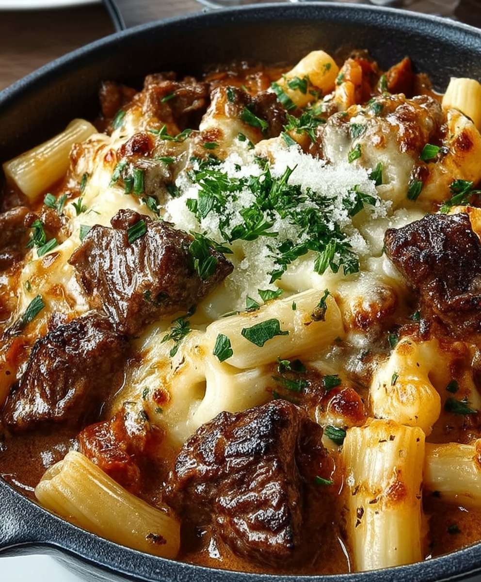 Boeuf Stroganoff à l'oignon français
