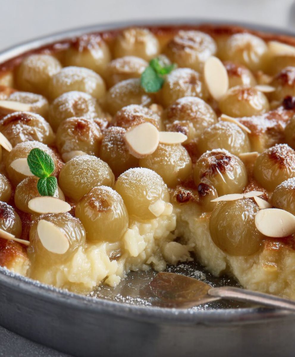 Clafoutis aux raisins