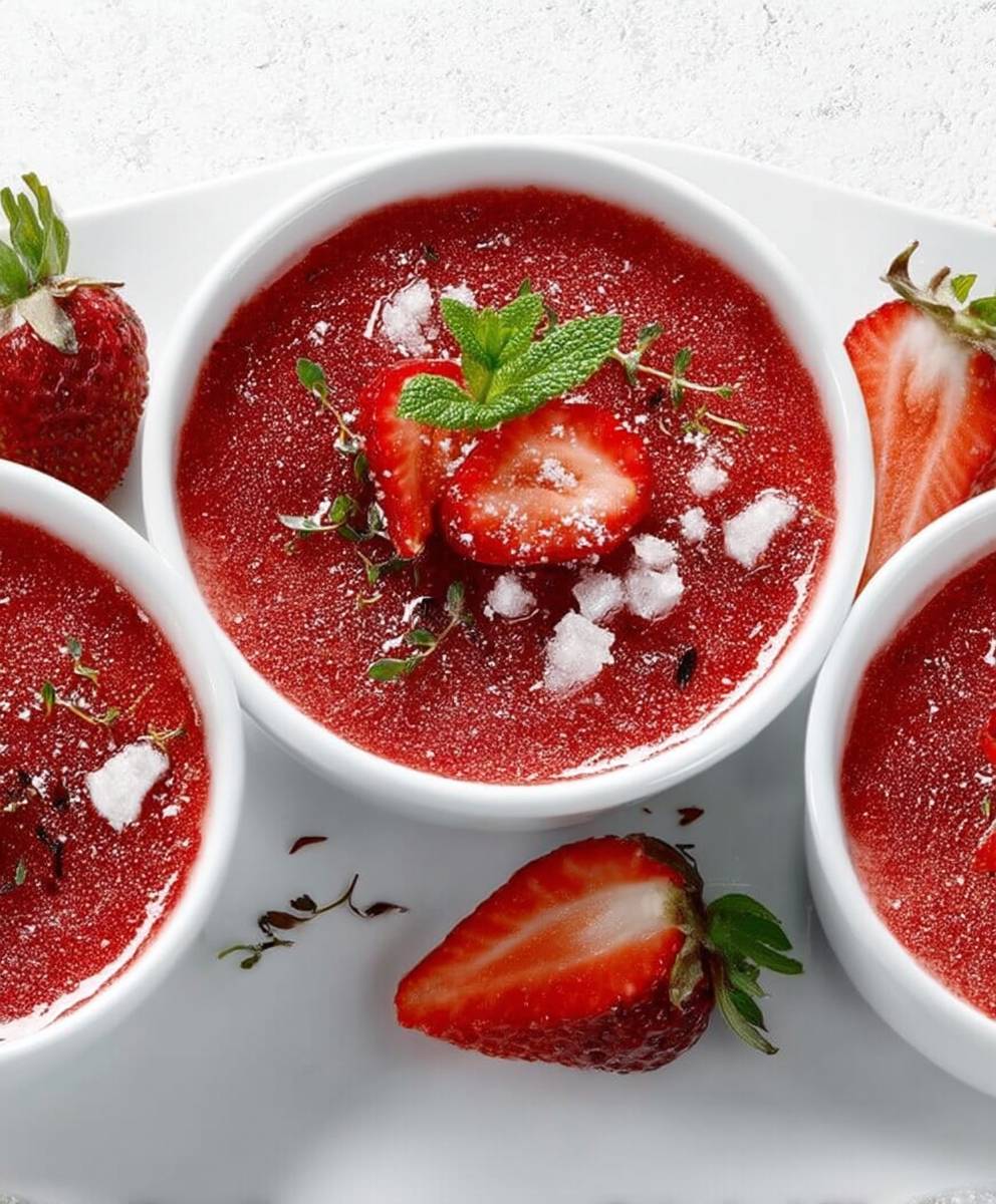 Délice fraises dragées