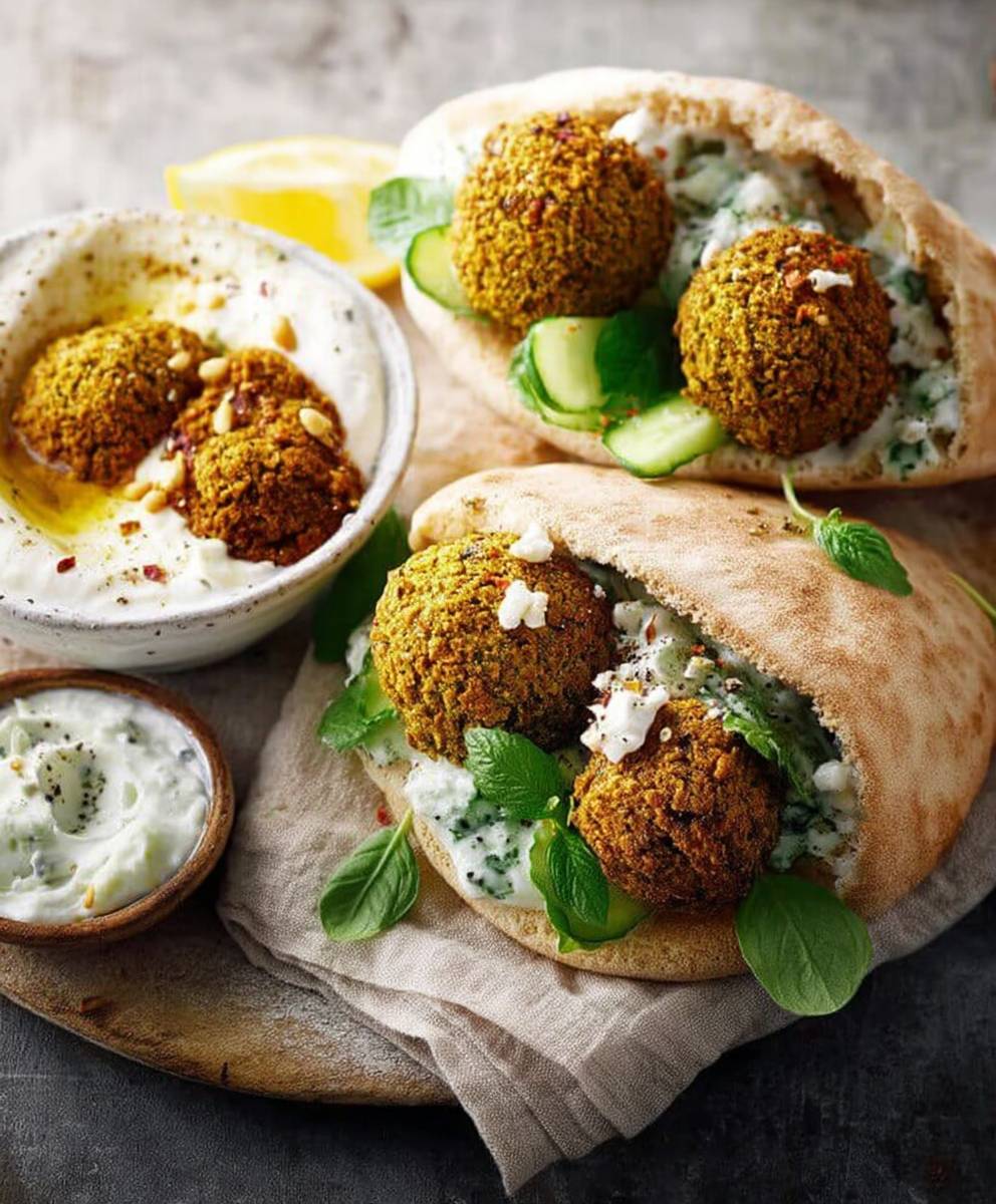 Falafels dans pita