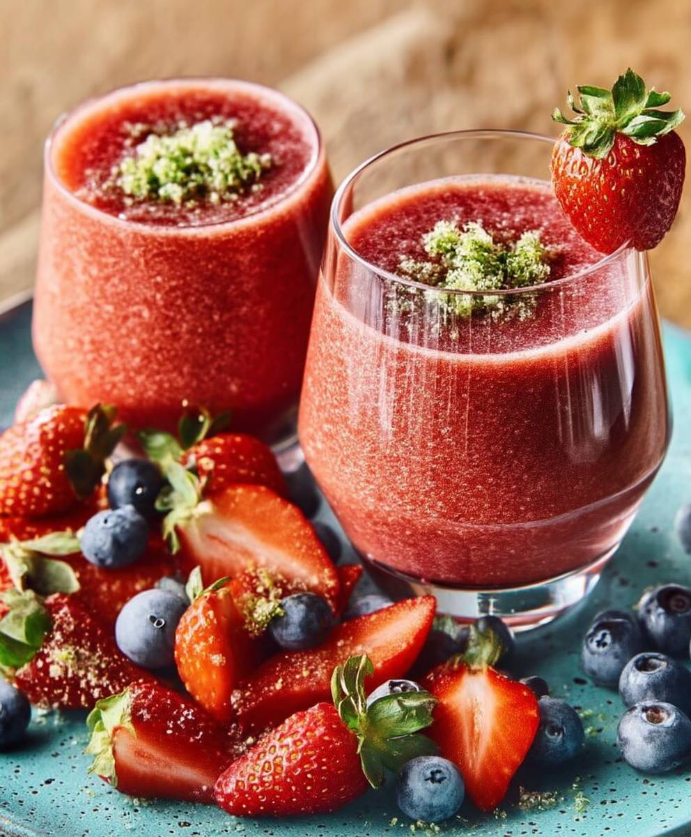 Smoothie fraîcheur maison