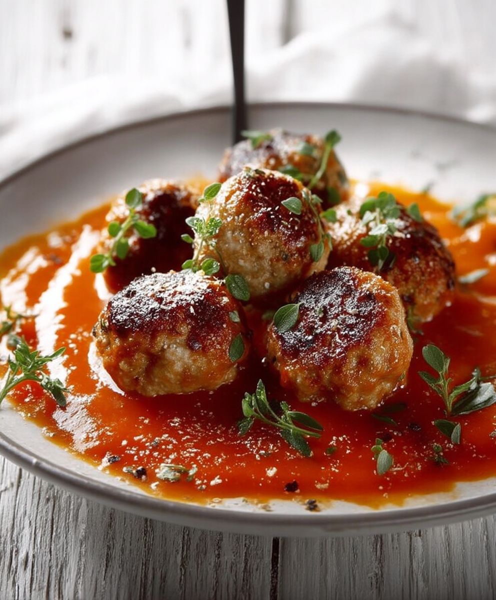 Boulettes sauce maison
