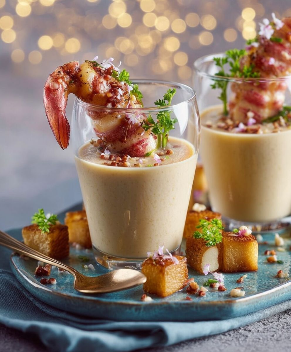 Velouté panais noisettes
