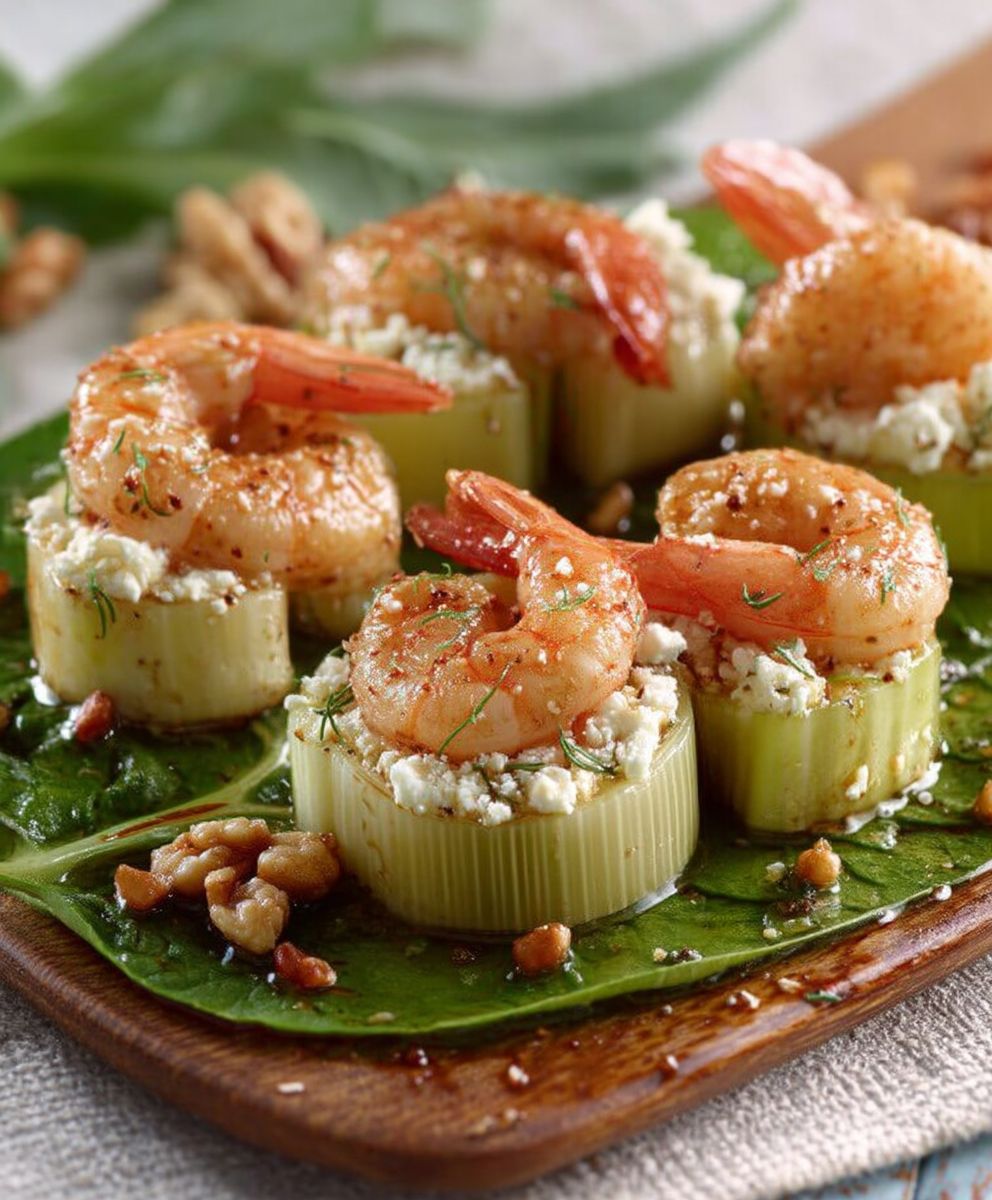 Bouchées aux crevettes