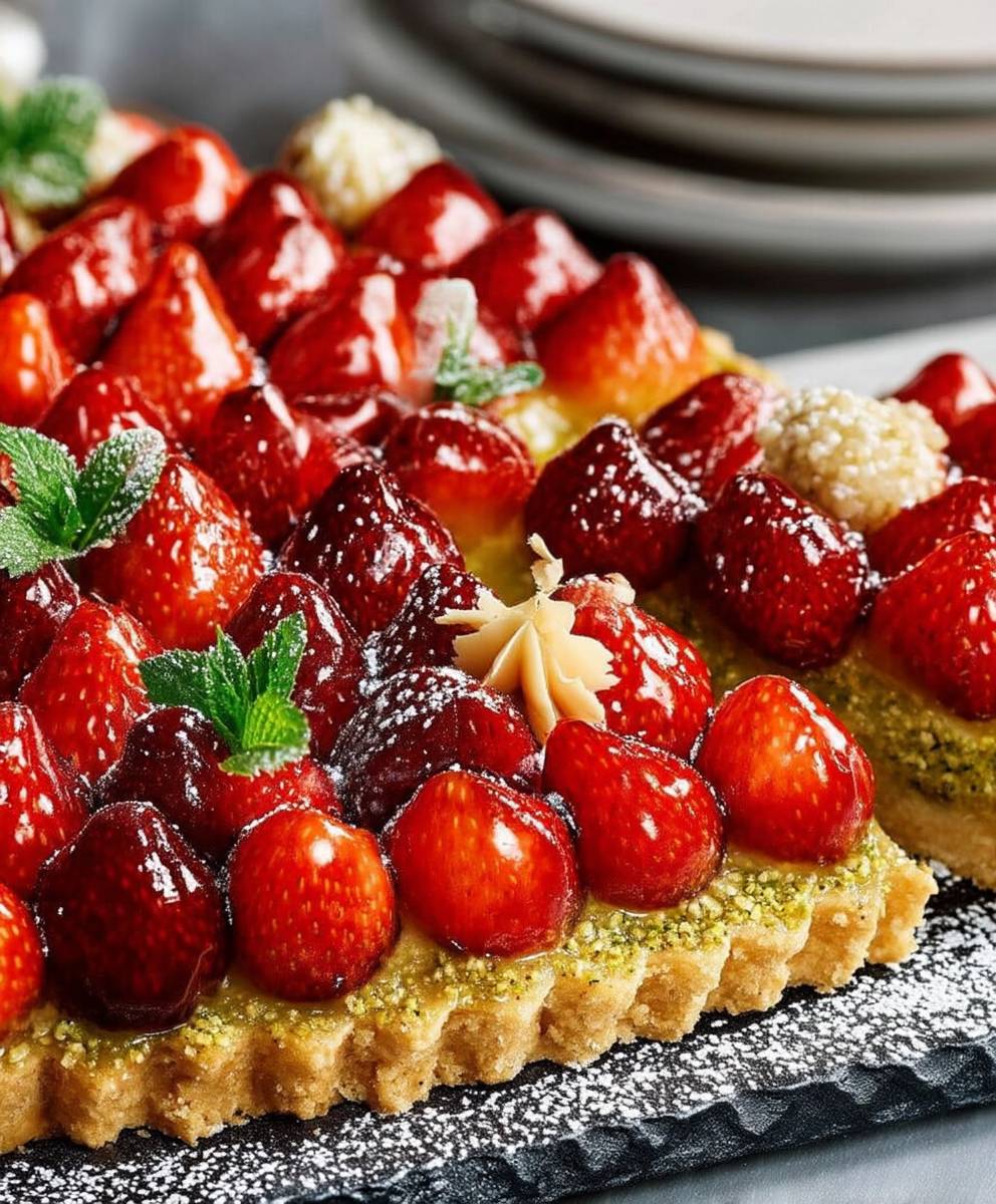 Tarte Plougastel
