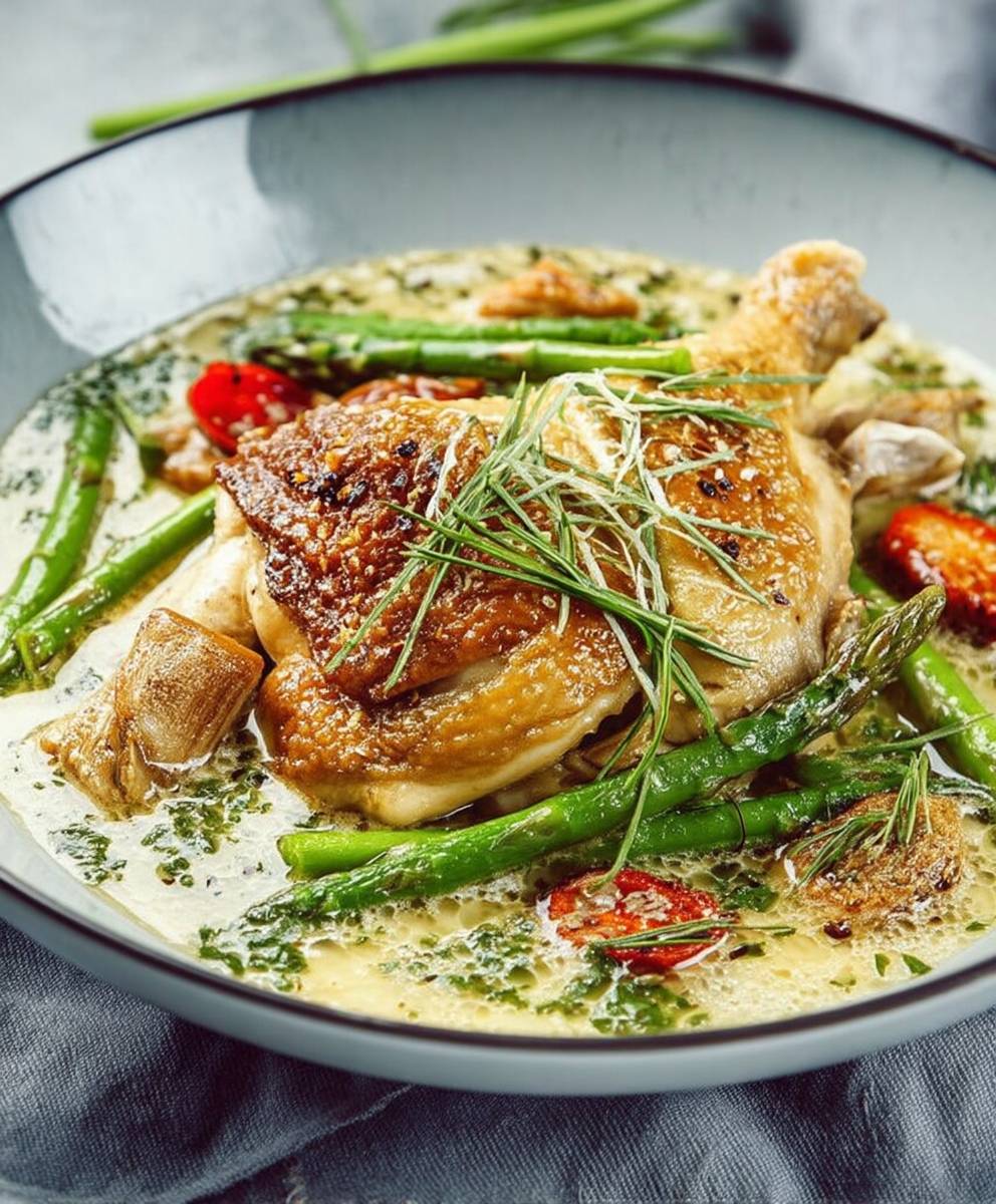 Poulet printanier
