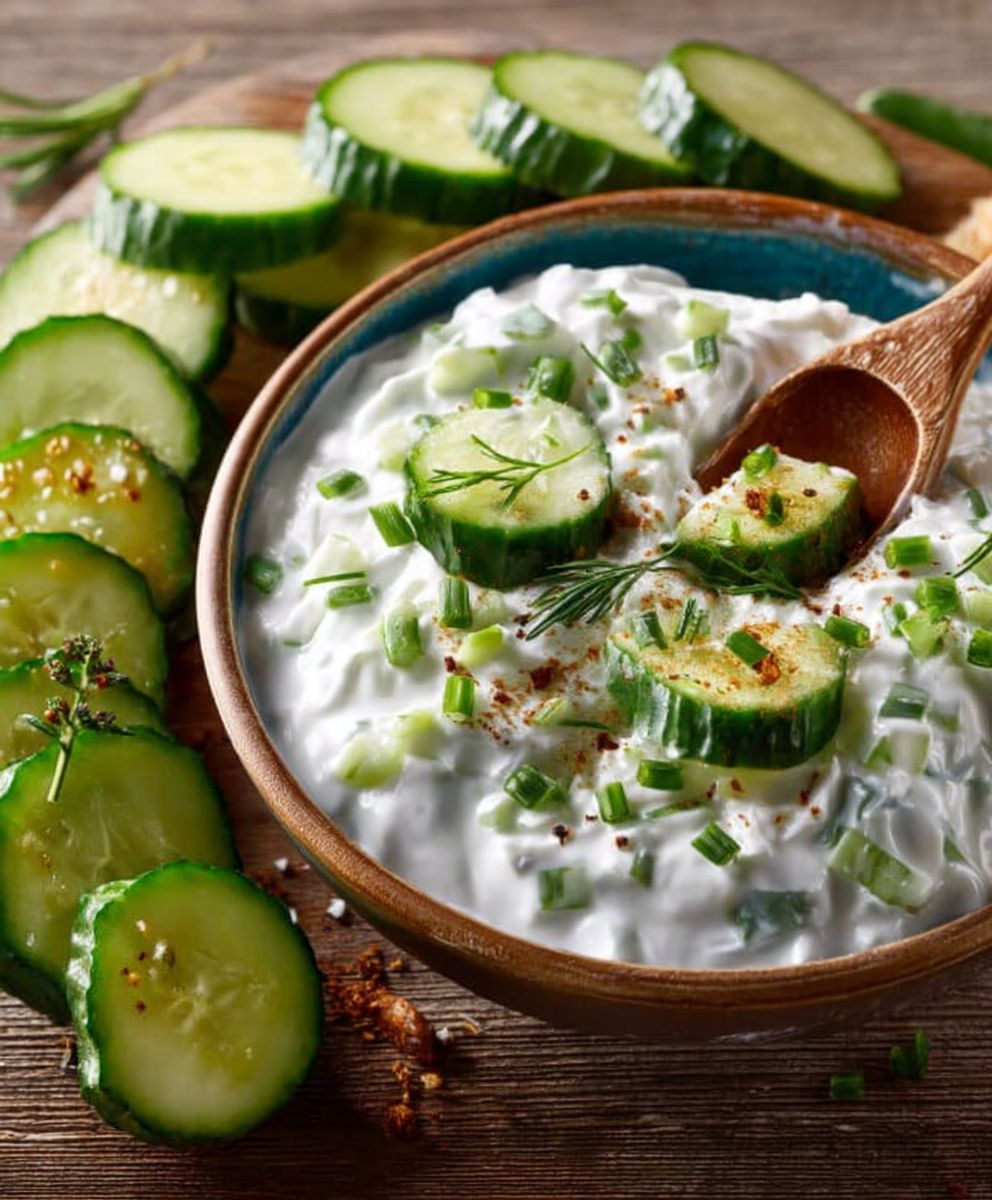 Tzatziki concombre facile maison