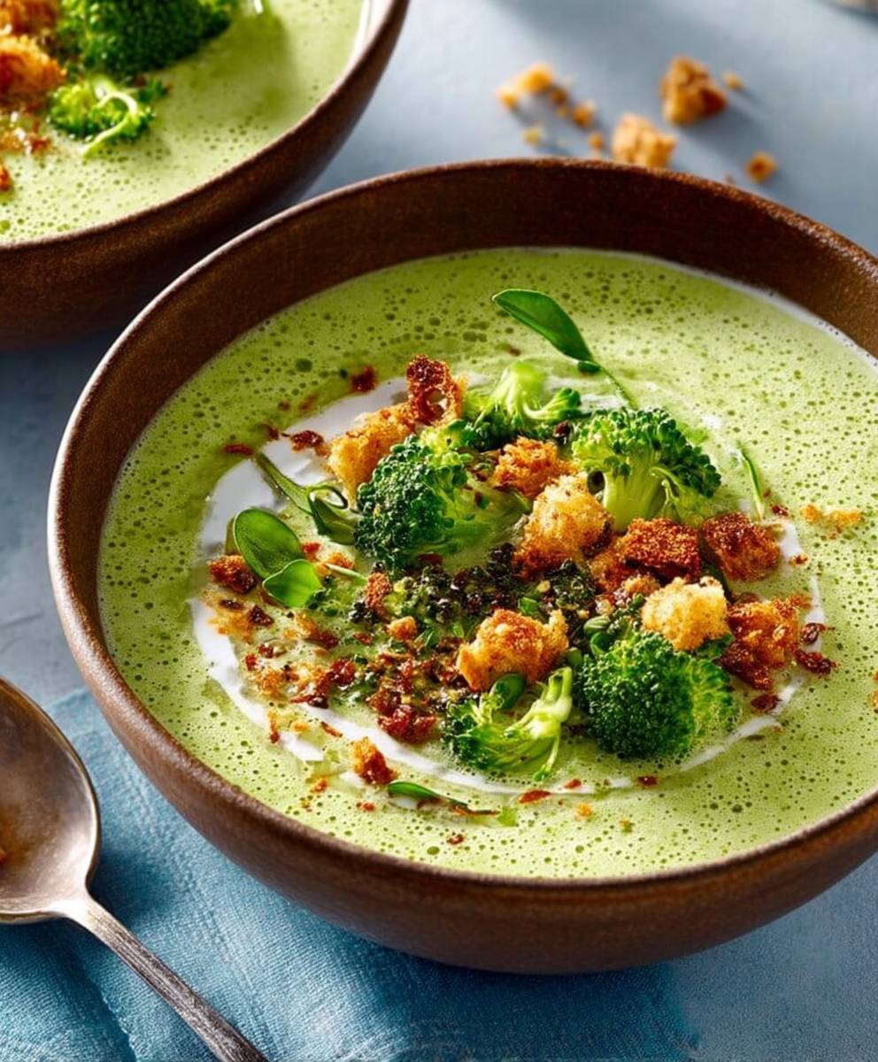 Soupe brocoli facile