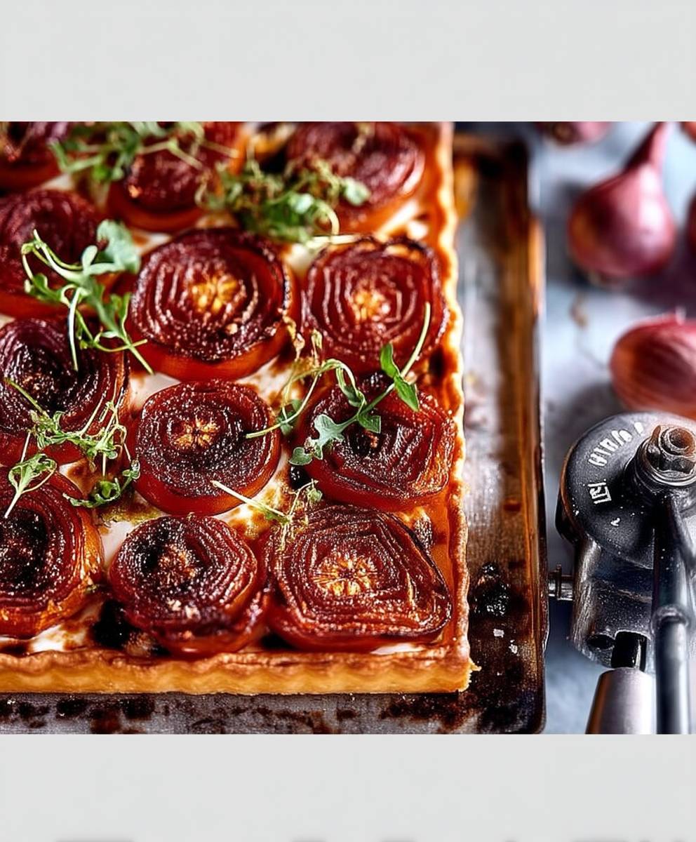 Tarte aux oignons facile