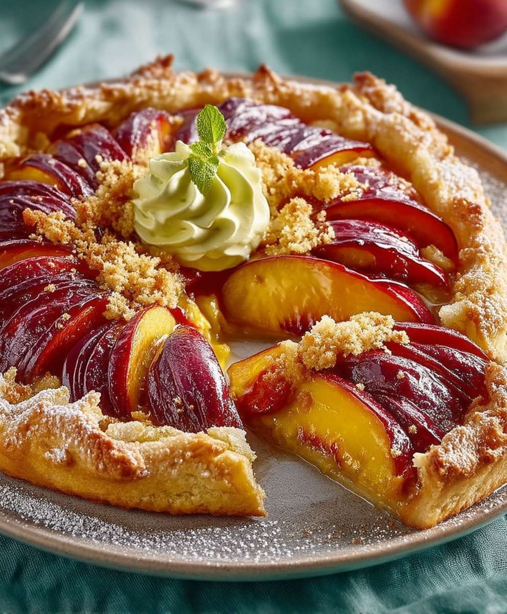 Croustillant nectarines