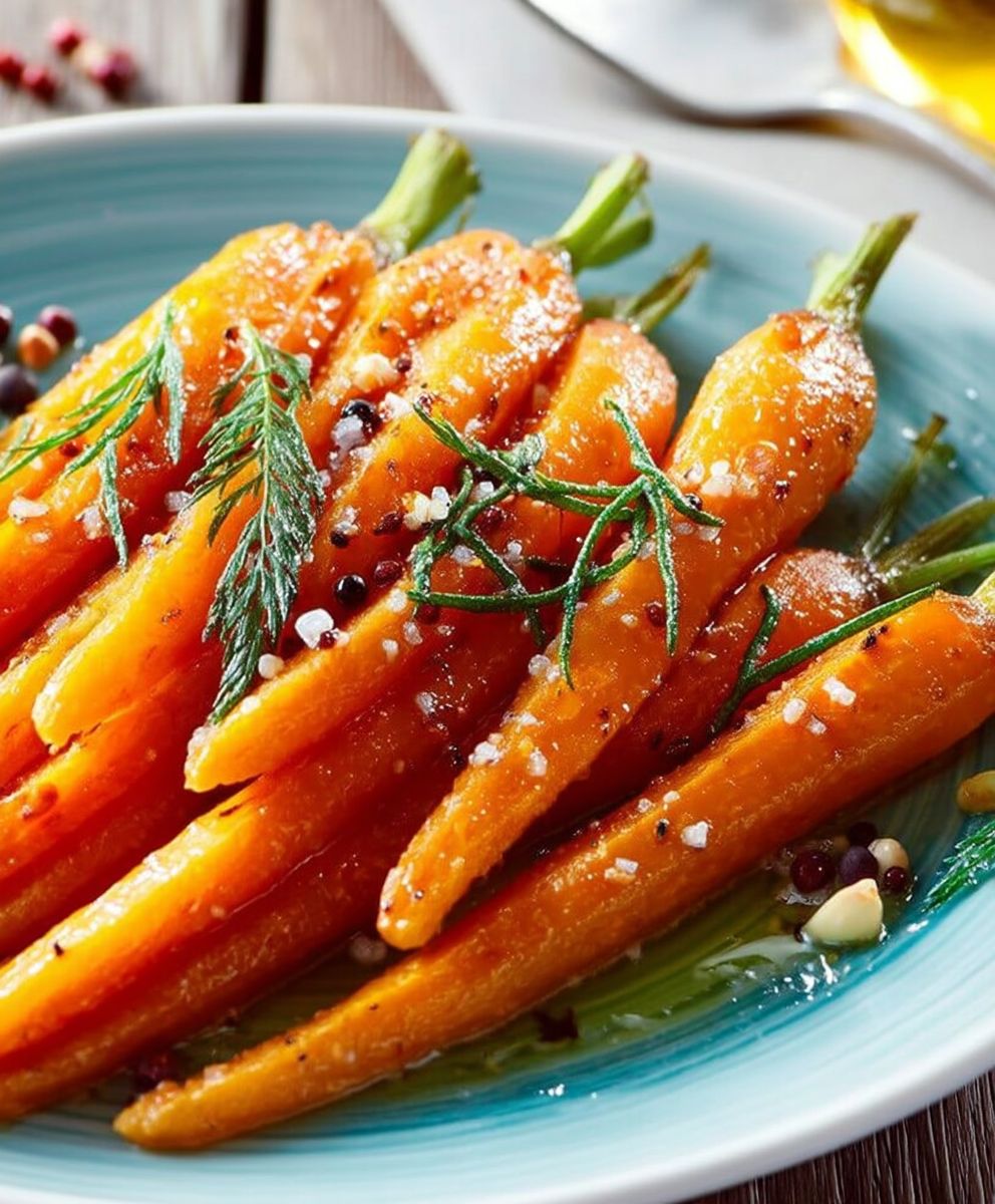 Carottes glacées maison
