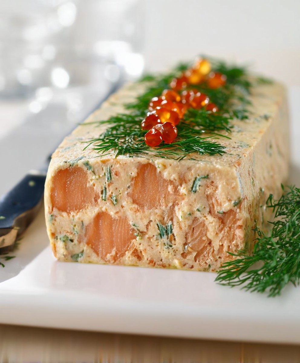Terrine deux saumons