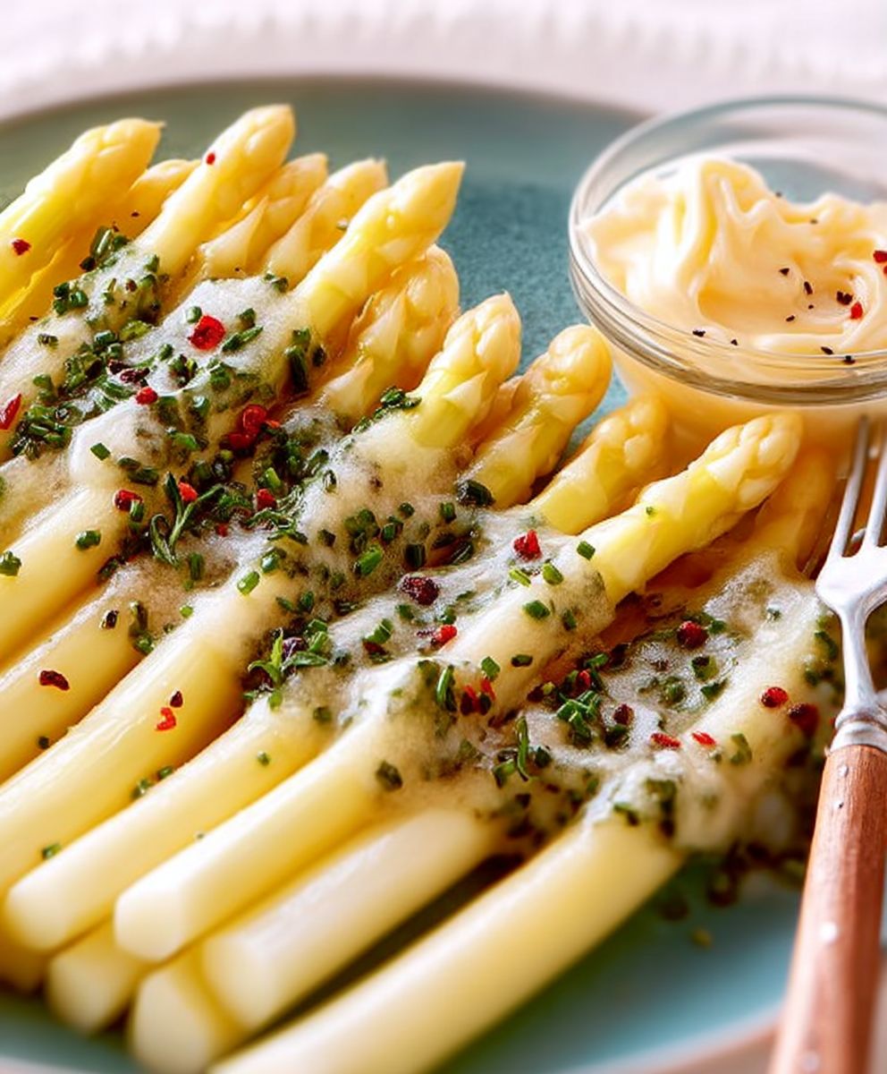 Asperges sauce mousseline