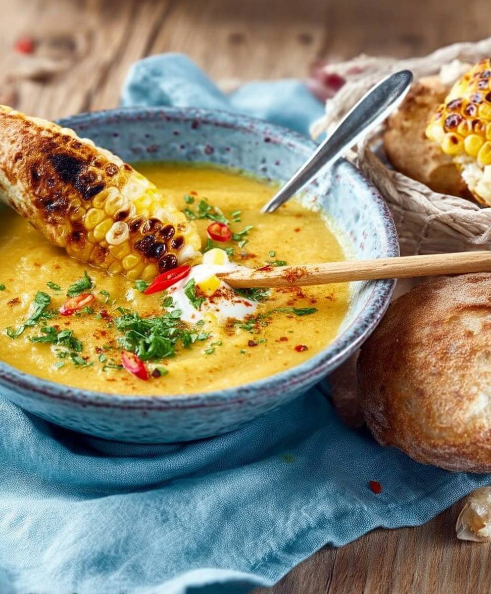 Soupe de maïs facile