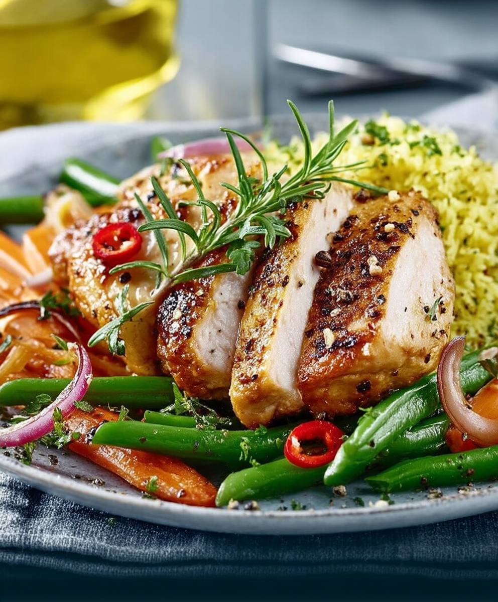 Poulet aux épices facile