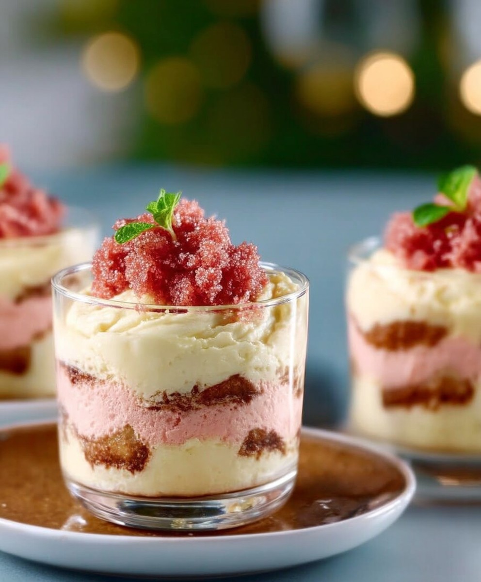 Tiramisu rose facile