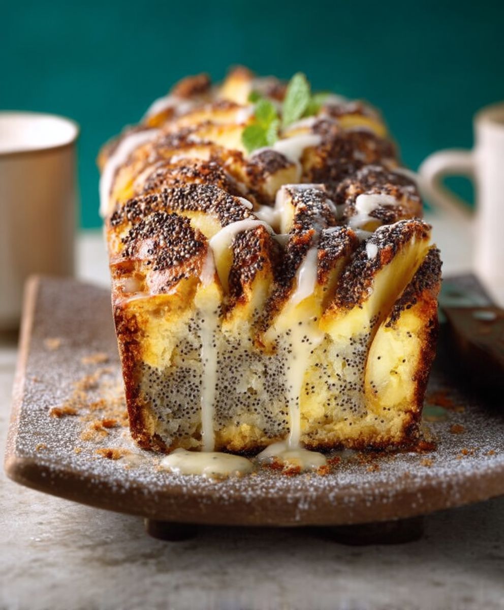 Gateau pommes pavot facile