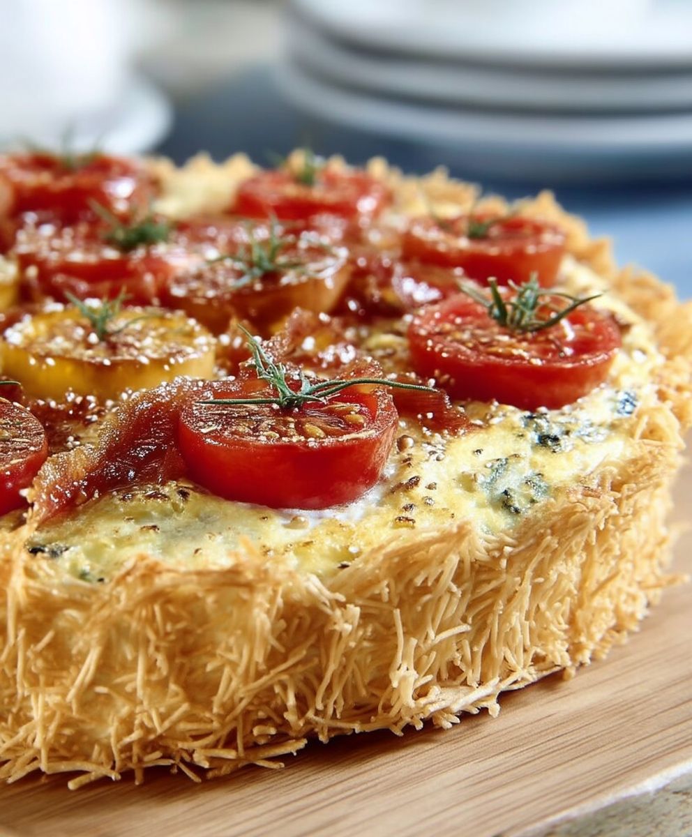 Quiche estivale facile