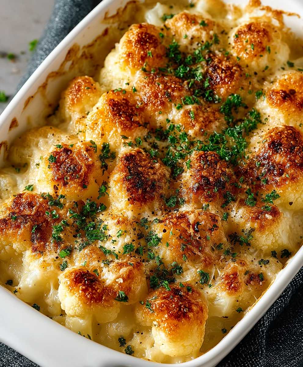 Gratin de chou fleur facile