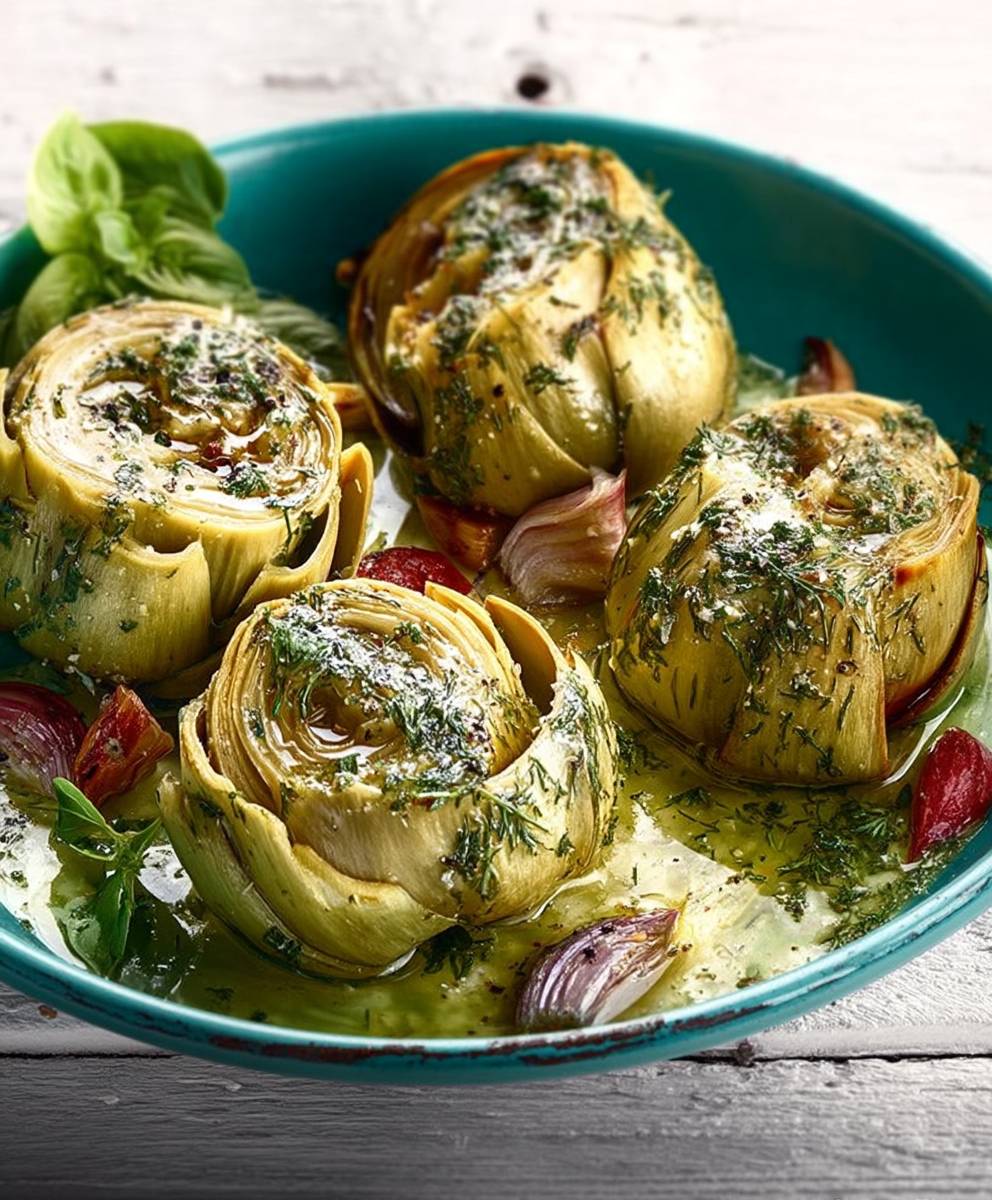 Artichauts à la romaine