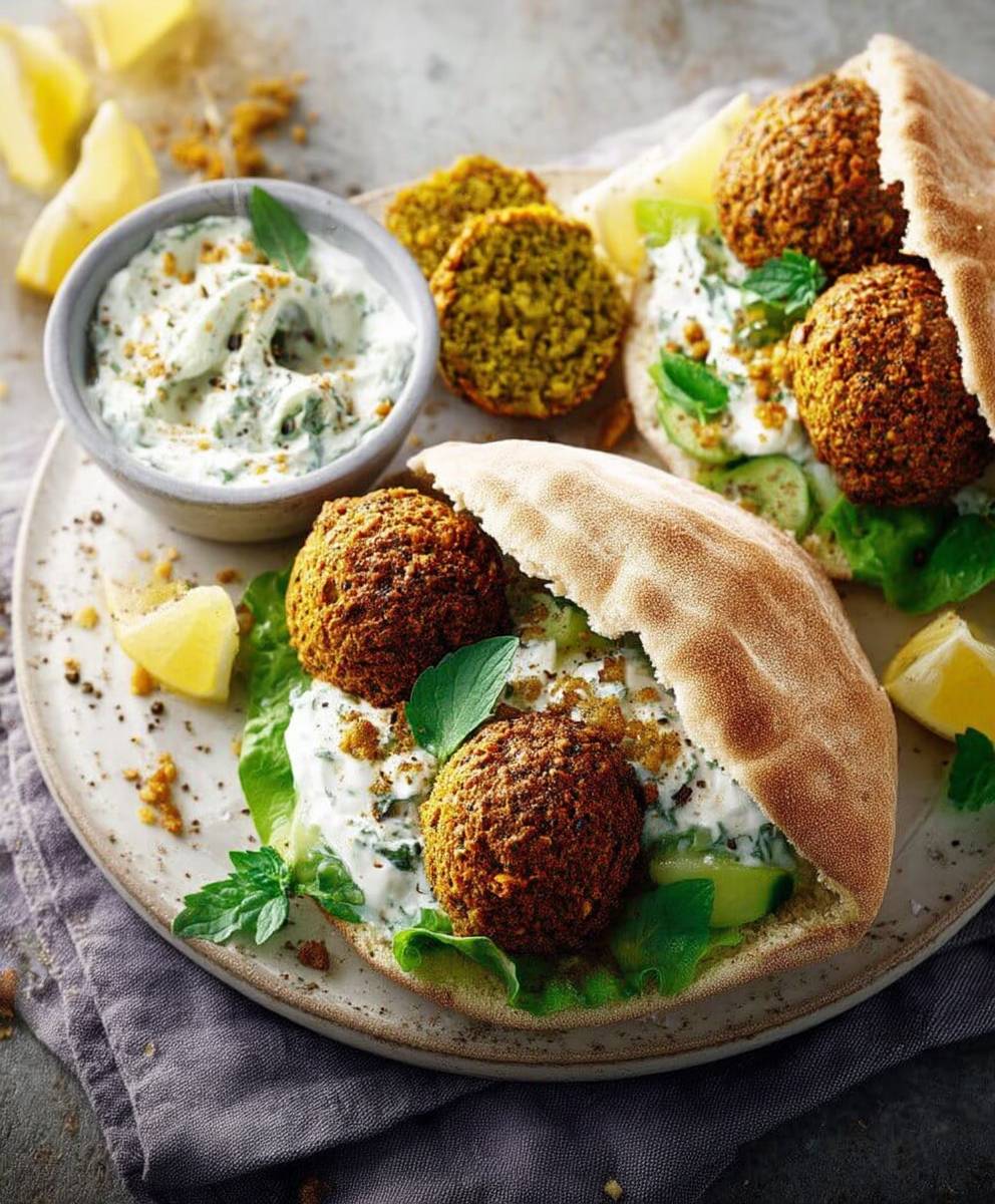 Falafels dans pita