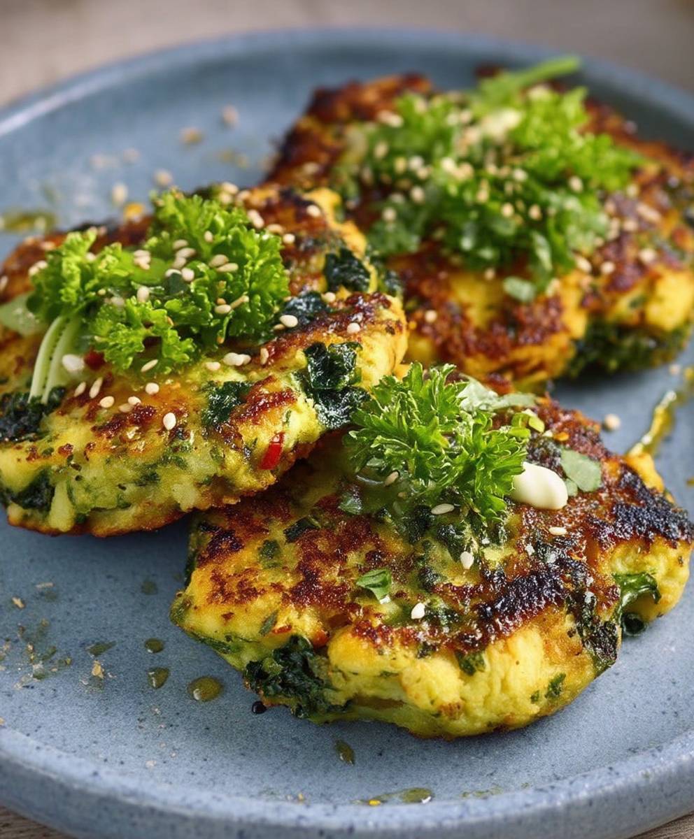 Galettes chou kale