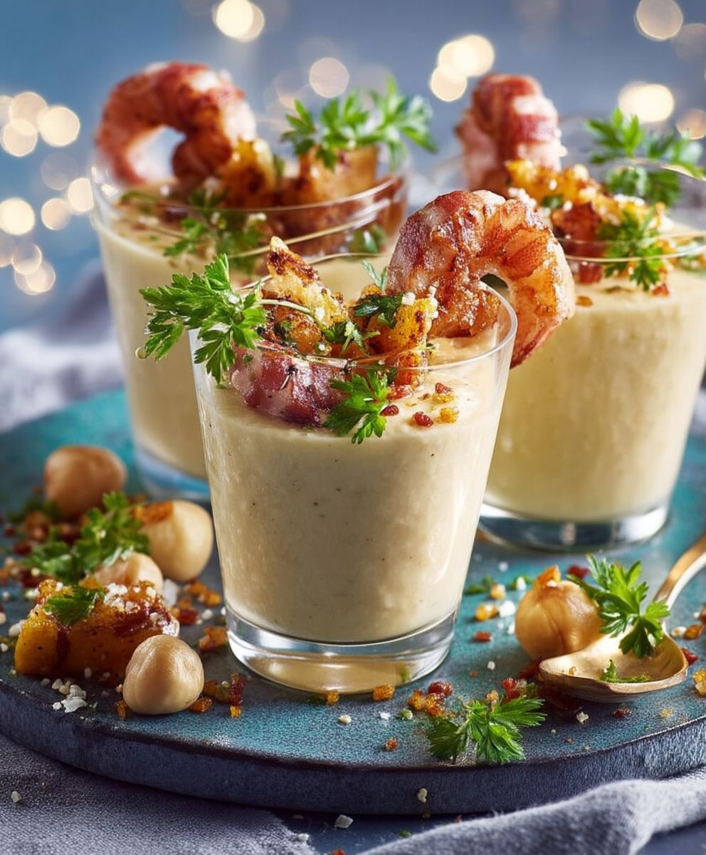 Velouté panais noisettes