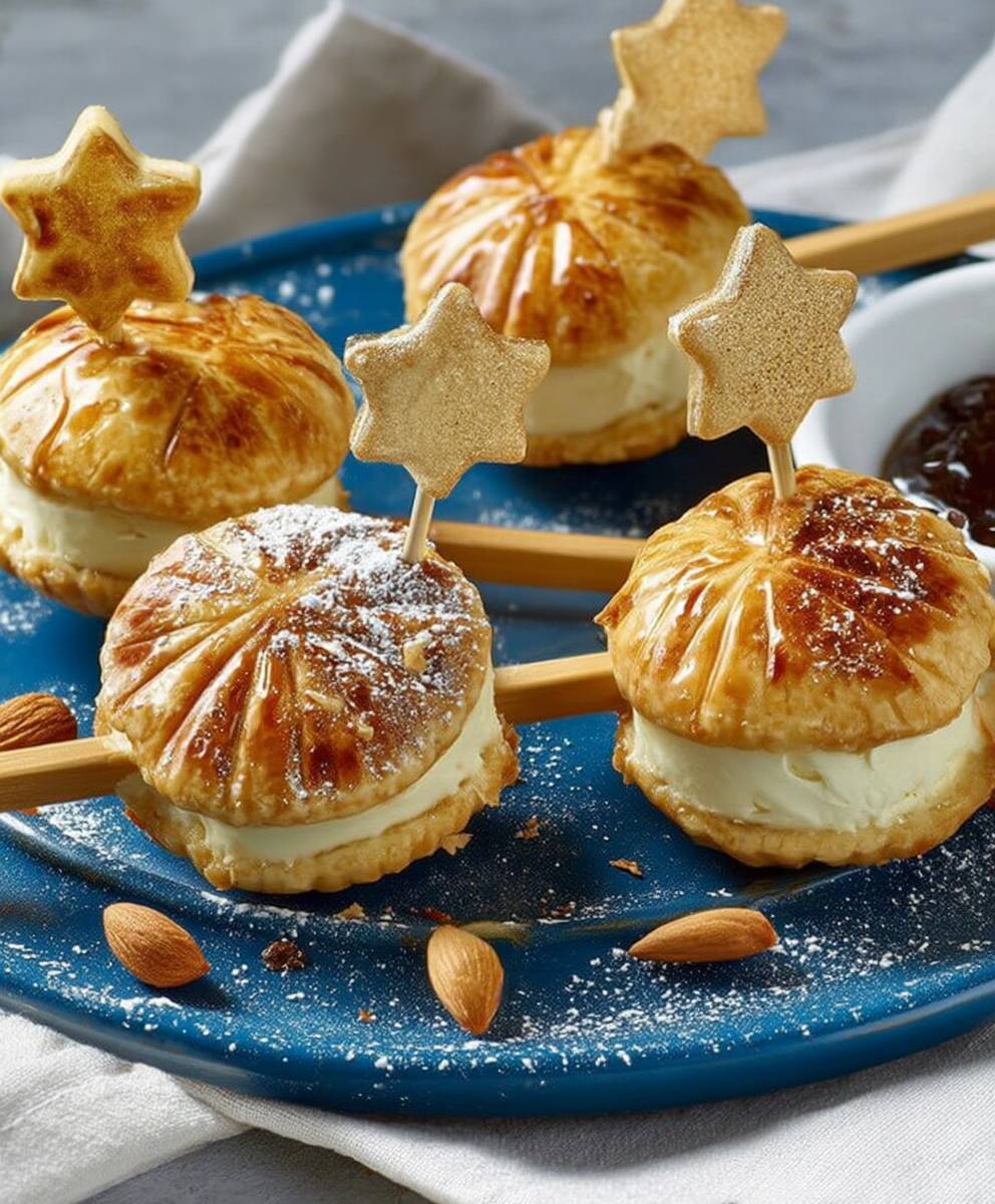 Sucettes crème amandes