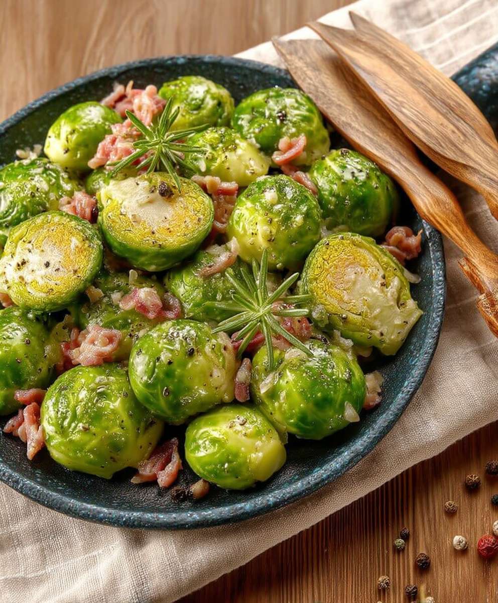 Choux de Bruxelles poêlée