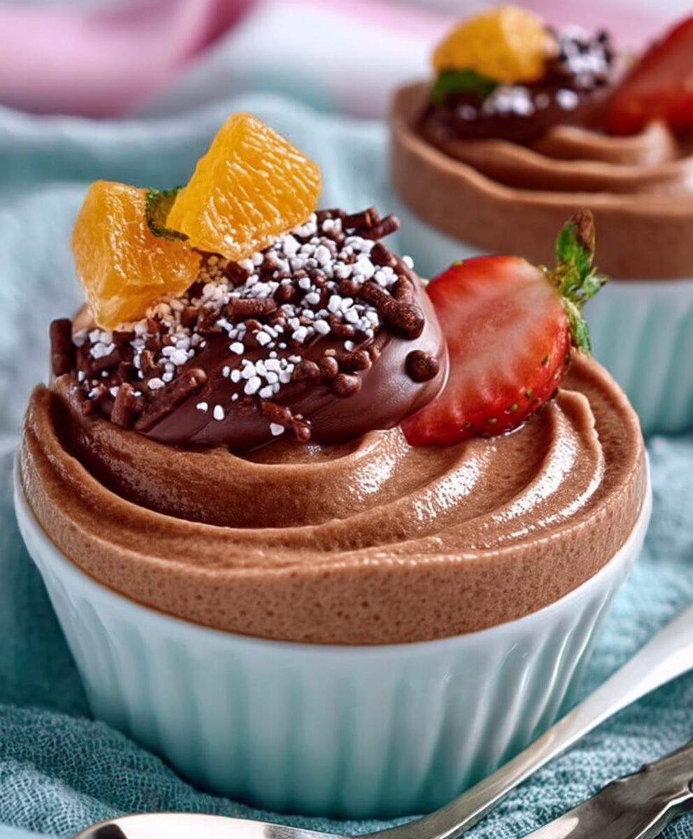 Mousse au chocolat facile