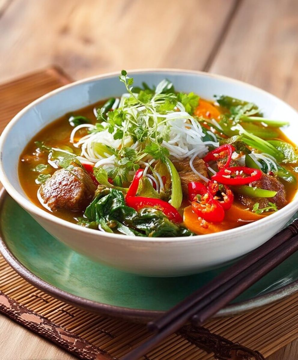 Soupe asiatique facile