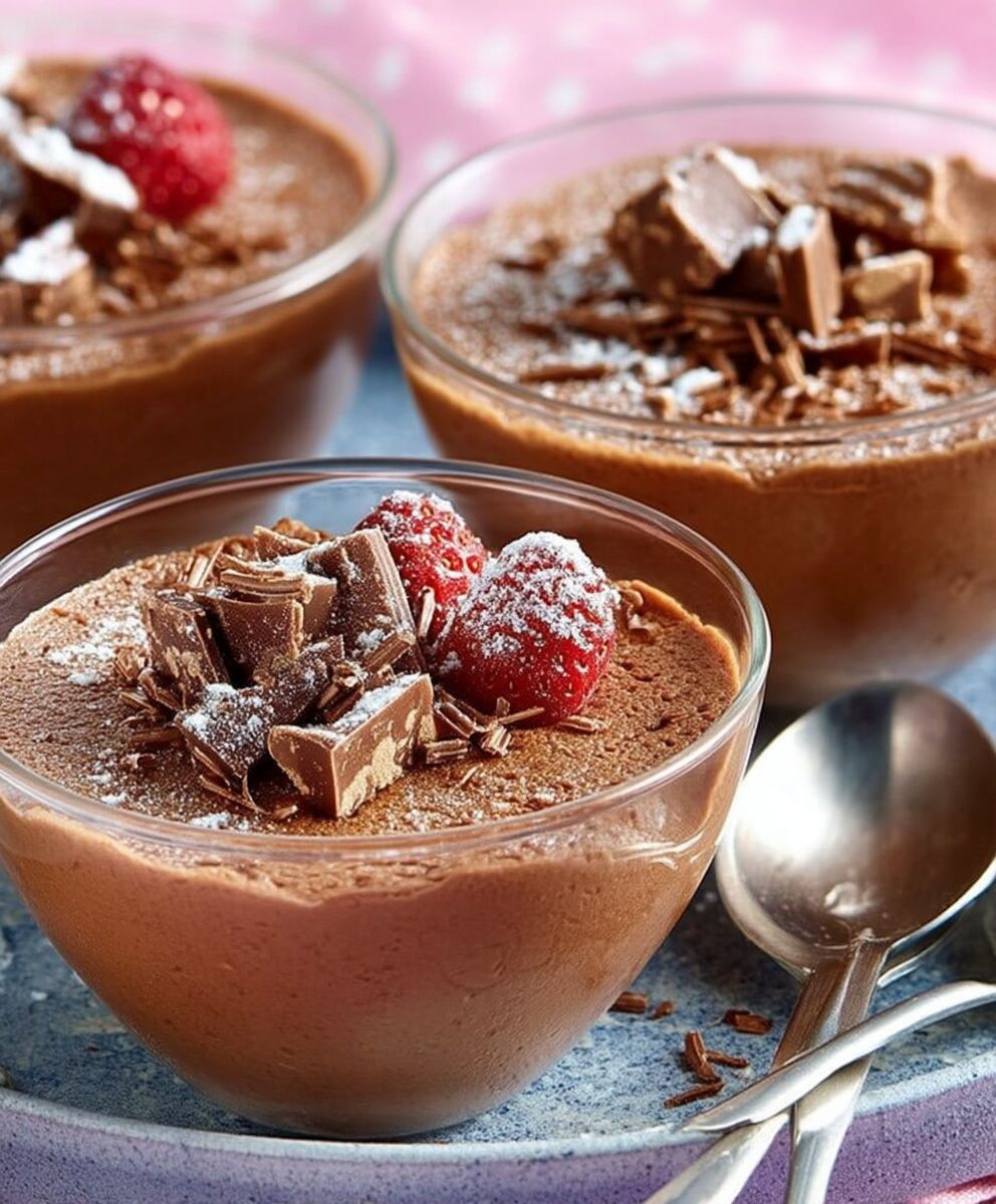 Mousse au chocolat facile