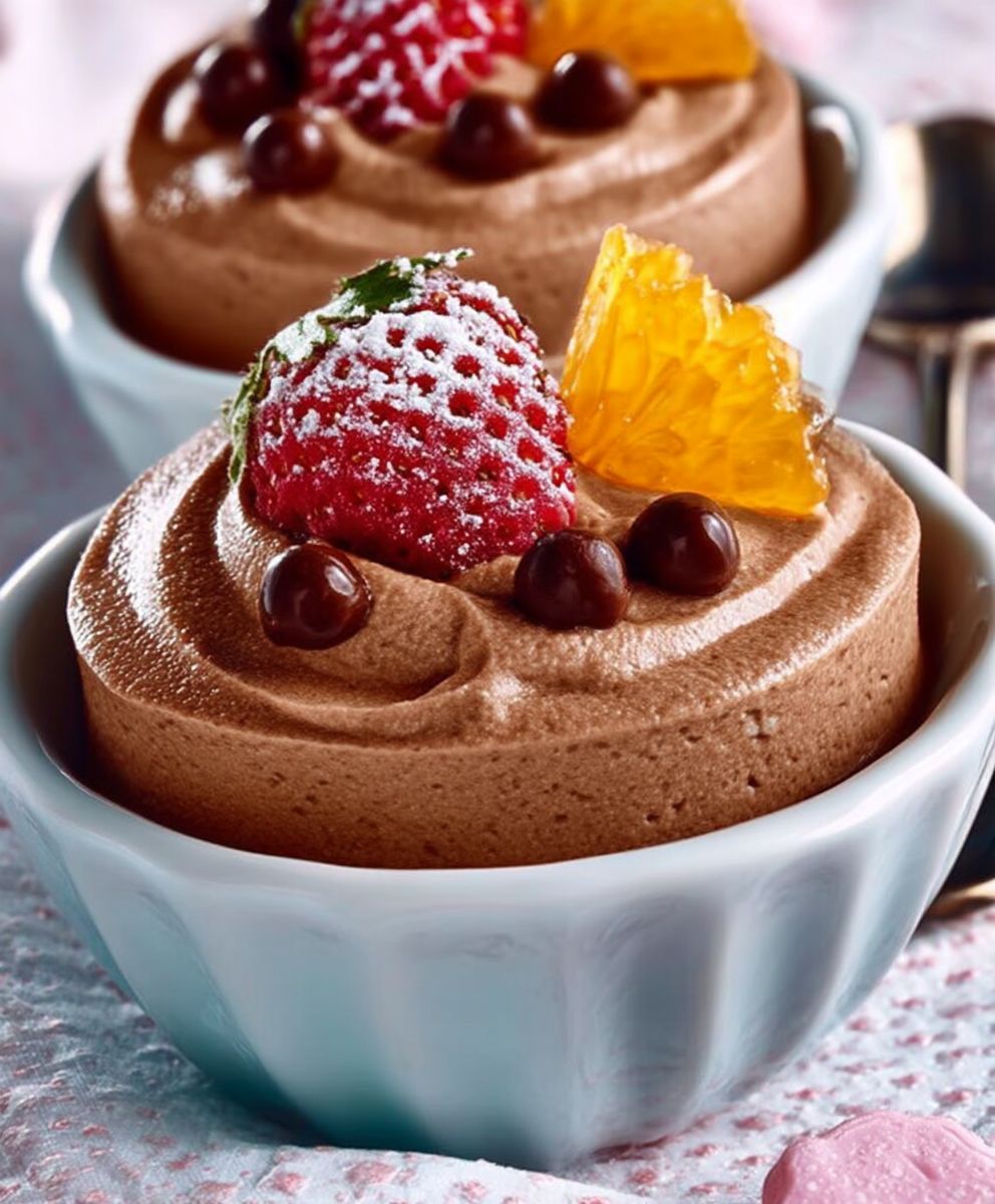 Mousse au chocolat facile