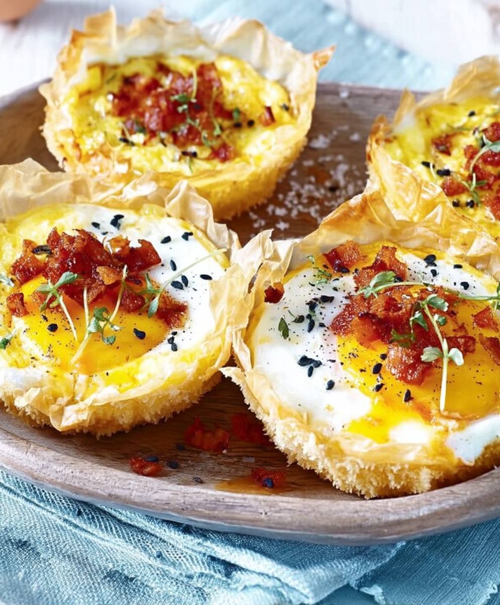 Oeufs en robe croustillante
