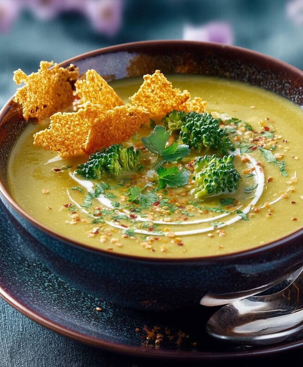 Soupe brocolis facile et rapide