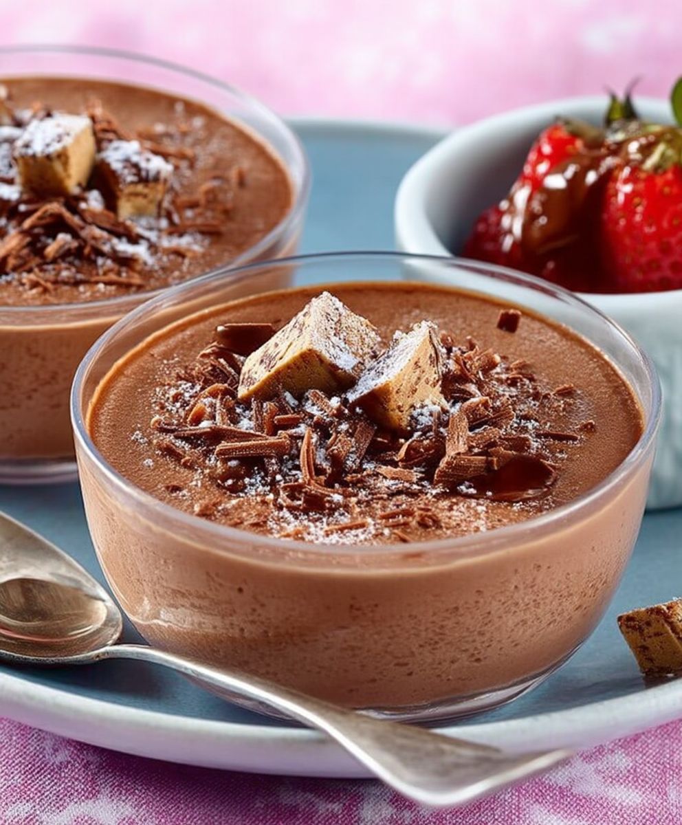 Mousse au chocolat facile