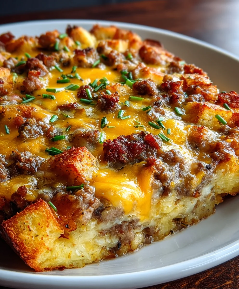 Gratin Express Saucisse Bœuf pour Petit-Déjeuner Gourmand