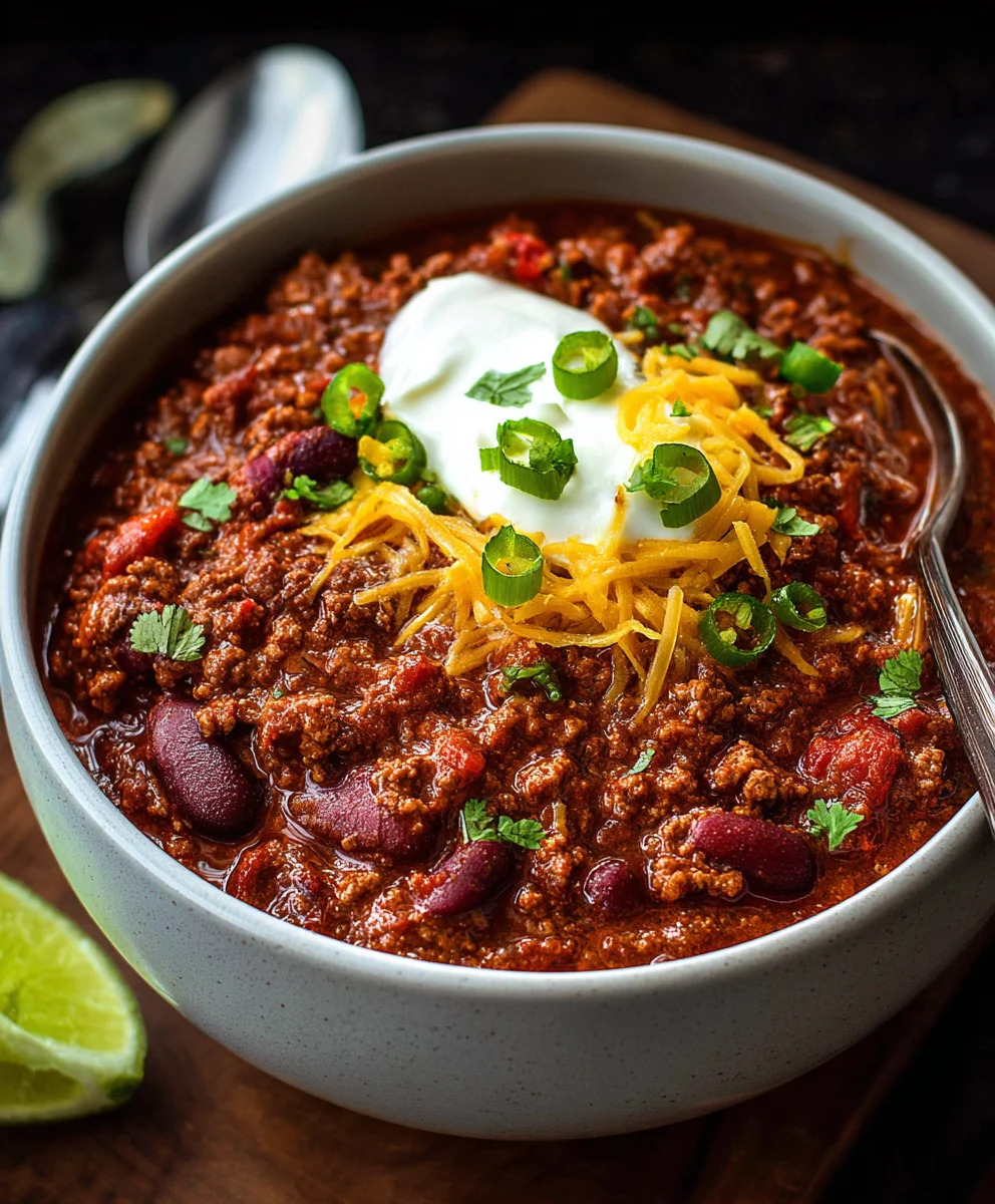 Chili Con Carne Facile à la Mijoteuse : Réconfort Garanti