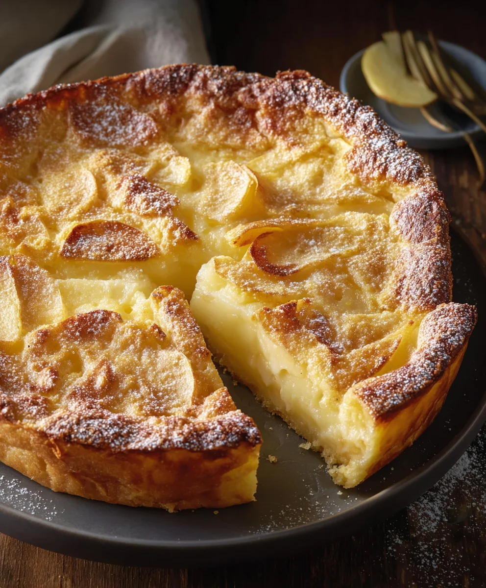 Tarte Magique Pomme & Crème Pâtissière : Facile & Exquise !