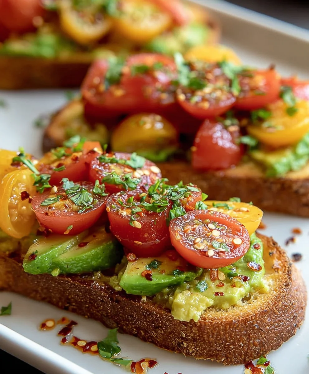 Toast Avocat Tomate Pimenté: La Recette Irrésistible!
