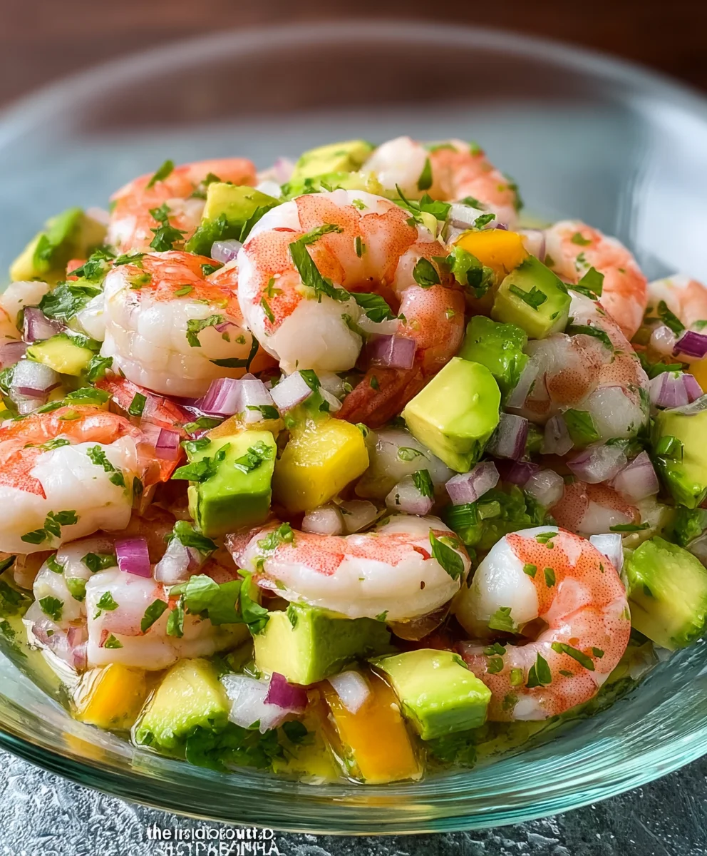 Ceviche de Crevettes & Avocat: Recette Fraîche et Exotique