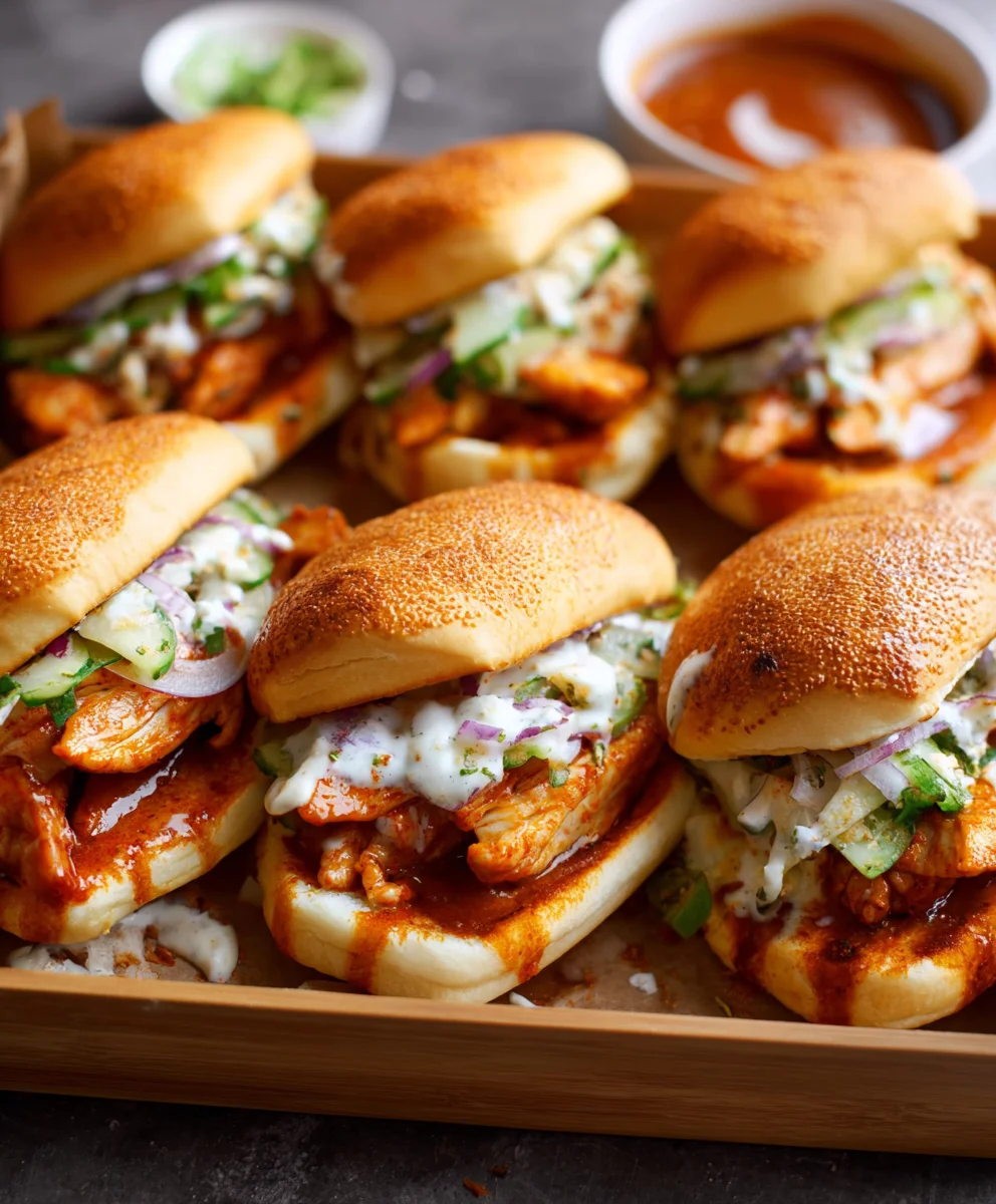 Buns de poulet fromagers dynamites irrésistibles