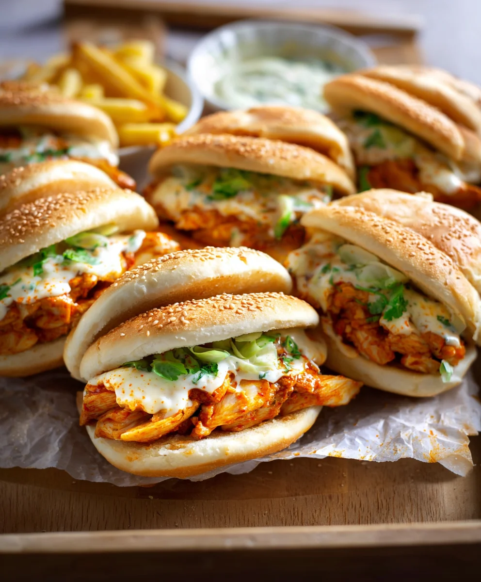 Buns de Poulet Dynamite au Fromage : une explosion de saveurs !