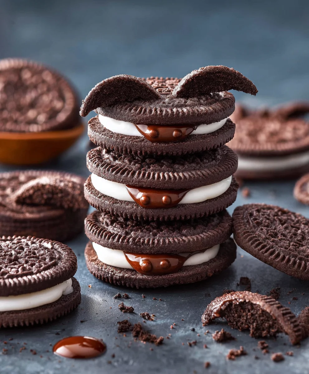 Recette Bat Oreos : Le délice sombre et craquant d'Halloween