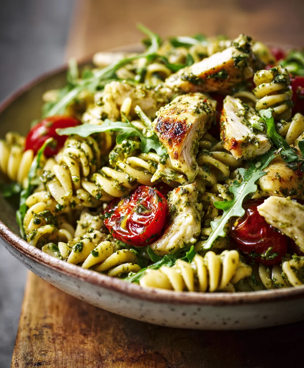 Salade Pesto Poulet Pâtes : L'Idée Repas Fraîcheur Parfaite
